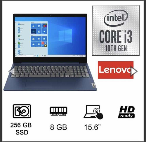 Notebook Lenovo Ideapad 15iml05 Abyss Blue Táctil 15.6