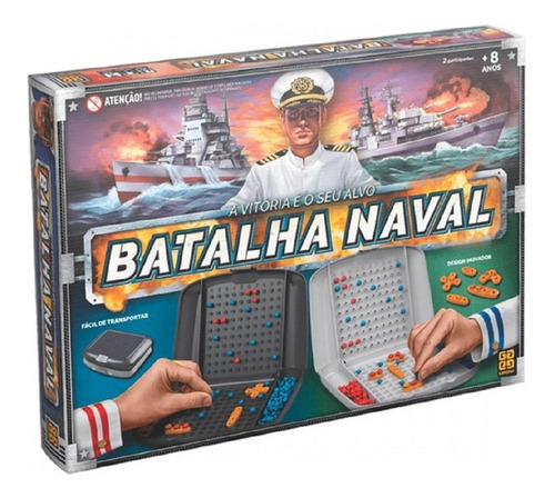 Jogo Batalha Naval - A Vitória É O Seu Alvo! - Grow - 1853