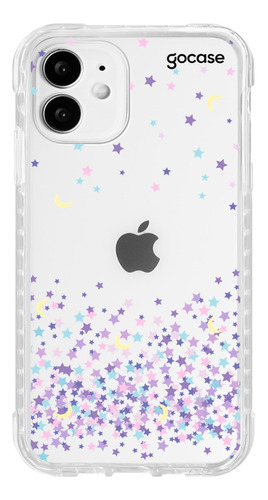 Capa Capinha Gocase P/ Todos iPhone - Lua E Estrelas