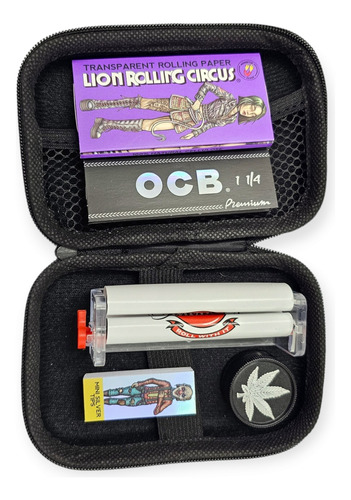 Kit Completo Cartuchera Lion Grinder Pikachu Alumi Celulosa 