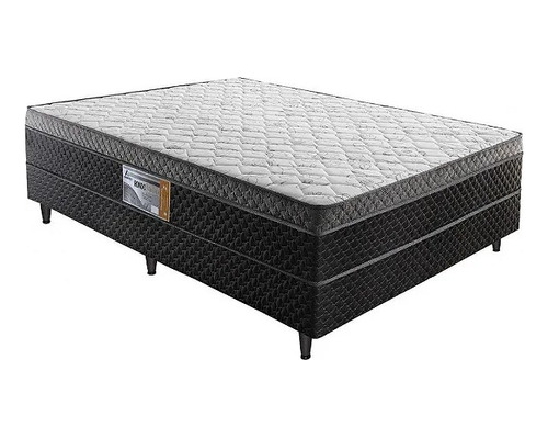 Cama Box Casal D33 Ortopédicocinza \venda Somente Rj Capital