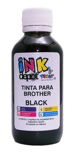 250 Ml Tinta Pigmentada Ultra Premium Compatible Con Broher