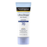 Neutrogena Ultra Sheer Dry-touch Spf 70 88ml Protector Solar