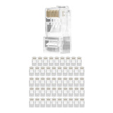 Conector Rj45 Cat 6 (pcte 50pçs) Conex 1000 Intelbras