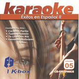 Cd+g Karaoke K-box Éxitos En Español Ii