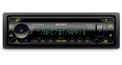 Cd Player Sony Xplod Mex-n5300bt Bluetooth Usb 55w X 4 Color