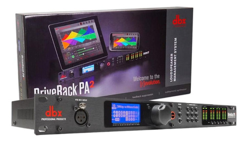 Processador De Audio Jbl Digital Dbx Driverpack Pa2 220v