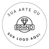 Adesivo Sua Logo Ou Arte Personalizado Empresa Marca 50x50cm