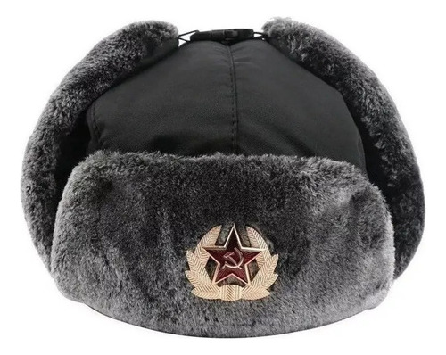 Gorra Rusa Shapka Ushanka (gris, Medical 62)