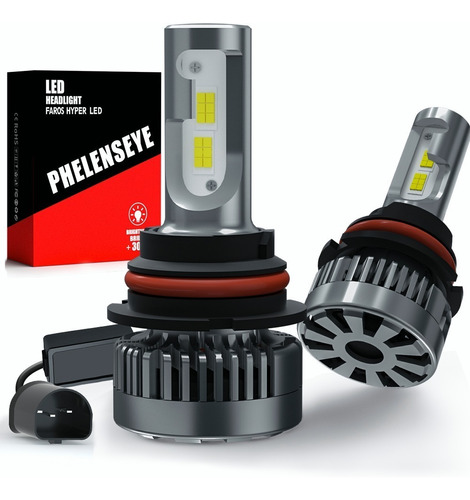 H4 H13 9007 Auto Kit Focos De Led 20000lm Alta Y Baja Canbus