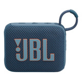 Caixa De Som Jbl Go 4 Bluetooth /4.2 W Rms Cor Azul