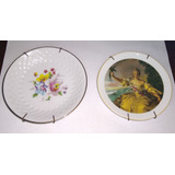 Platos Decorativos Pared, Porcelana Tsuji Y Verbano