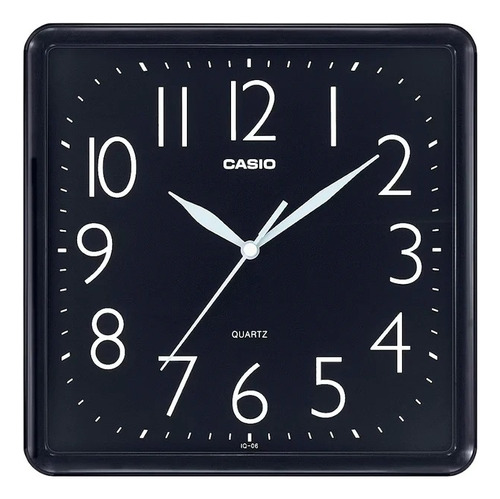 Reloj De Pared Casio Análogo Iq06 