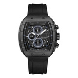 Reloj G-force Original H3996g Cronografo Negro + Estuche