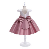 Falda Corta Vestido Para Niños Vestido Princesa Lazo Grande