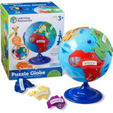 Globo Terráqueo Montessori (rompecabezas 14 Piezas)