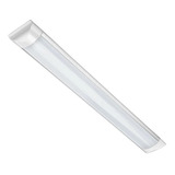 Luminária Sobrepor Led 36w 120cm Tubular Slim Branca Frio