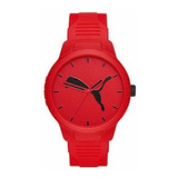 Reloj Puma Para Hombre P5003 Reset V2 De Cuarzo Color Rojo