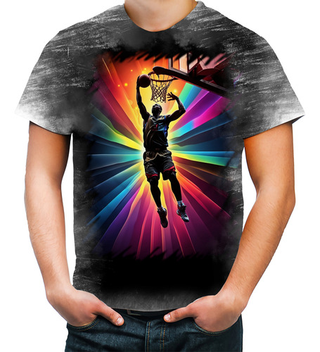 Camiseta Desgaste Basquete Basketball Awesome 2