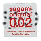 Preservativo Sagami Original 0.02 Sin Latex (6 Condones)