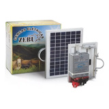 Kit Cerca Eletrica Solar Eletrificador + Placa 35km Zebu