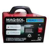 Cargador Automático Maqsol Cbau10 12v Voltímetro Digital