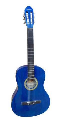 Guitarra Clasica Azul Segovia Sg851rbl
