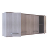 Alacena Cocina Premium Reforzada Murano 140 X 62 Cm Envios