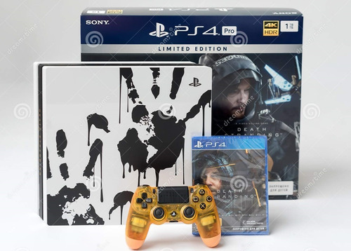 Playstation 4 Pro Edição Especial Death Stranding - Ps4 Pro