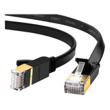 Cable Red Ethernet Rj45 Plano Cat7 Gigabit 10m