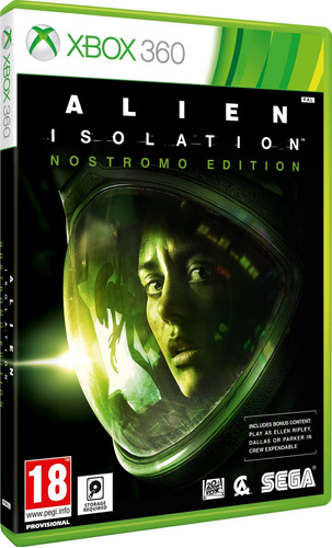 Alien Isolation Nostromo Edition Original 2 Discos Xbox 360
