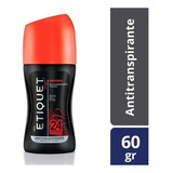 Desodorante Antitraspirante Etiquet Men Original Roll-on 60g Fragancia Clásico