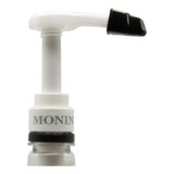 Monin Bomba Dispensador Para Saborizante Botella De 1 Litro Color Blanco