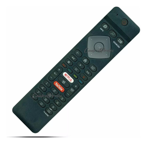 Control Remoto Para Smart Tv Philips 50pud6654 55 Phd5565