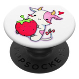 Cute Strawberry Cow - Adorable Rosa Vaca Japonesa Kawaii Pop