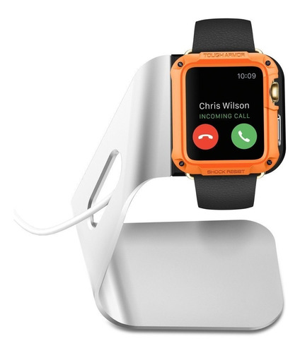 Soporte De Carga Aluminio 2 Colores Para Reloj Apple Watch