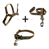  Arnes K9 Pretal Anti Tirones + Correa 5m + Collar , Perro