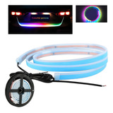 Tira Led Cajuela Auto, Stop Drl Secuencial Rgb Color Tunning