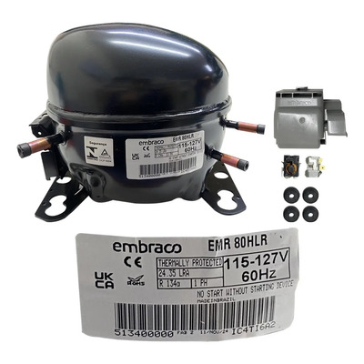 Compresor Embraco 1\u002F4+hp 134a 110v Bajo Consumo Refrigerador | Envío gratis