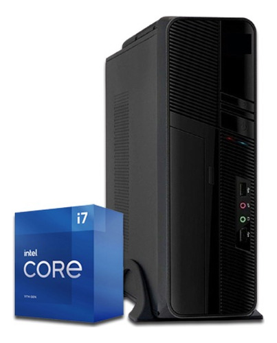 Pc Slim Armado Intel I7 14700 20-core + 32gb Ddr5 + Wifi