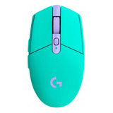 Mouse Logitech Gamer G305 Verde Sem Fio - 910-006377