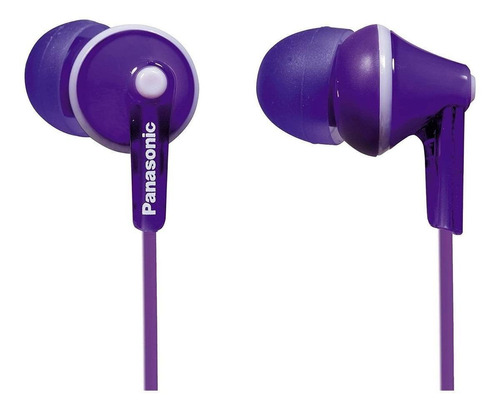 Audífonos In-ear Panasonic Ergofit Rp-hje125 Rp-hje125 Violeta