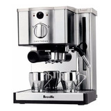 Cafetera Breville Café Roma Esp8xl Automática Acero Inoxidable Expreso 110v