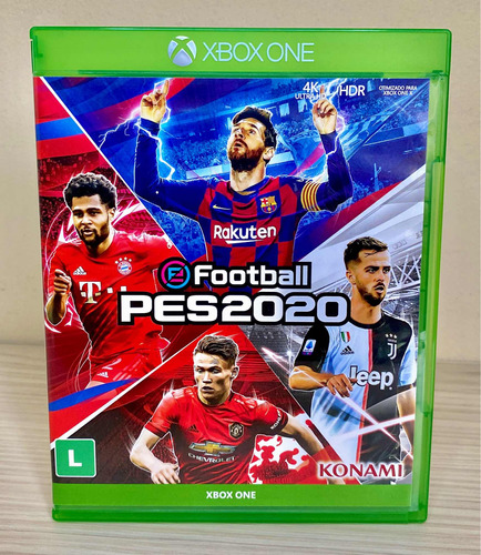 Pes 2020 Xbox One Mídia Física