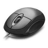 Mouse Usb Multilaser Mo300 Classic Box Optico Full Black