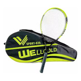 Raqueta De Tennis Wellcold #25 Niño/niña Aluminio + Forro