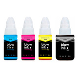 Combo X 4 Tinta Alternativa Gi190 G1110 2100 3100 3110 345ml