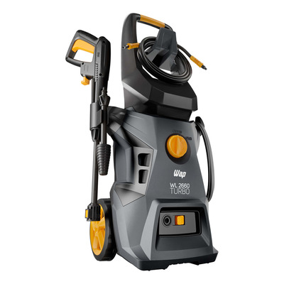 Lavadora De Alta Pressão Wap Wl 2660 Turbo 1800w Com Mangueira Desobstruidora E Aplicador De Detergente 220v