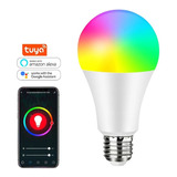 Bombillo Inteligente Rgb Control Teléfono App Tuya Wifi