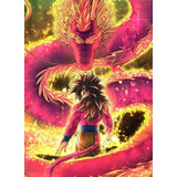 Pintura De Diamantes 5d Dragon Ball Gt -goku Ssj 4 40x50